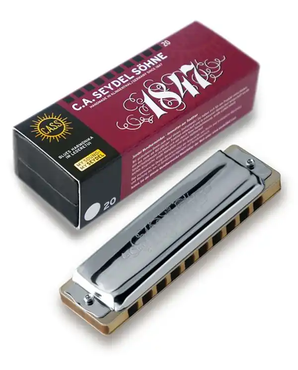 SEYDEL 1847 CLASSIC 16201 HARMONICA 10 TROUS C Satisfait Ou Remboursé