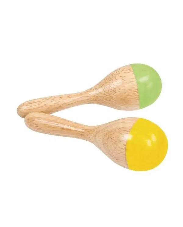 Vente Flash FUZEAU MARACAS BOIS PEINT NATUREL PETIT MODELE