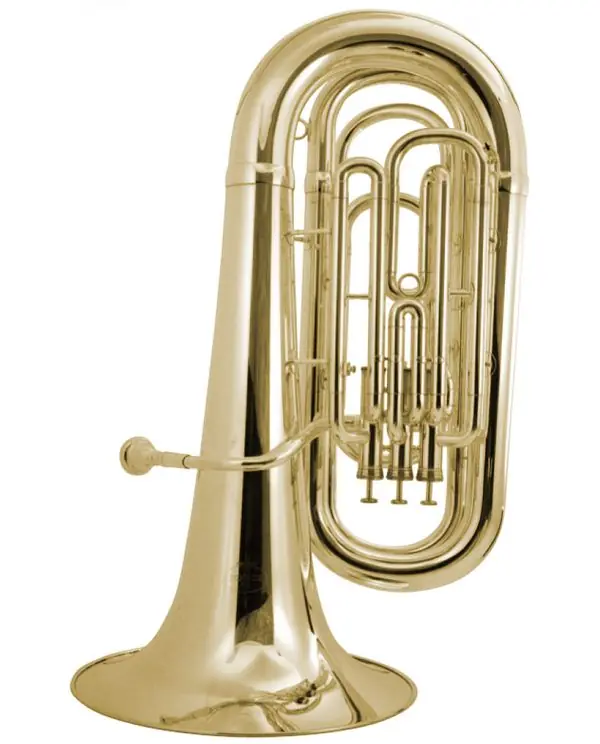BESSON BE1087 SERIE 1000 TUBA ETUDE SIB 3 PISTONS VERNI + ETUI Pas Cher