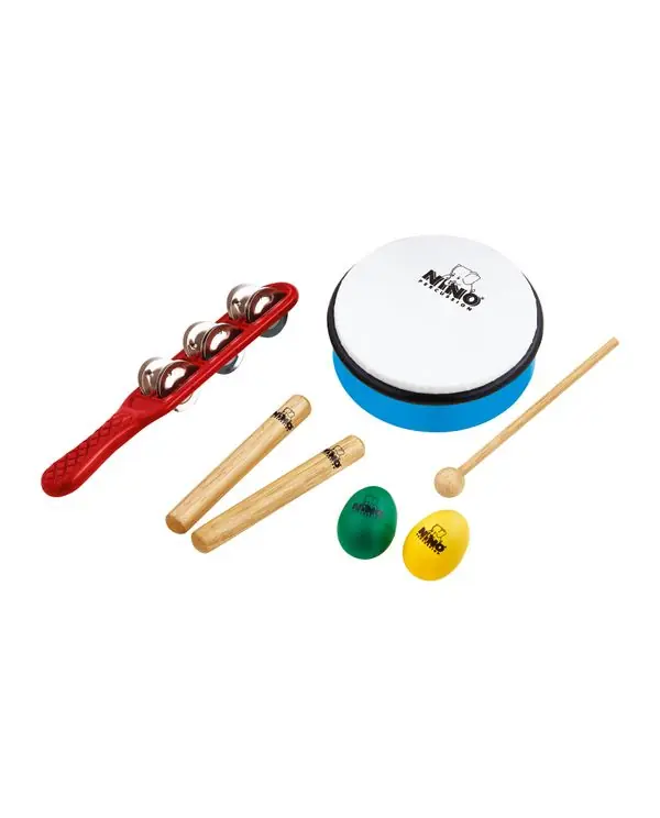 NINO SET3 LOT DE 5 PERCUSSIONS AVEC HOUSSE Certifié