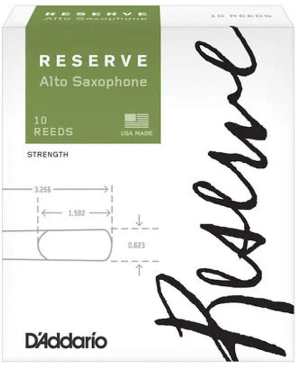 Dernière Chance D‘ADDARIO ORGANIC RESERVE ANCHES SAXOPHONE ALTO 3+