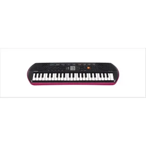 Must-Have CASIO SA-78 MINI-CLAVIER PORTABLE NOIR ET ROSE
