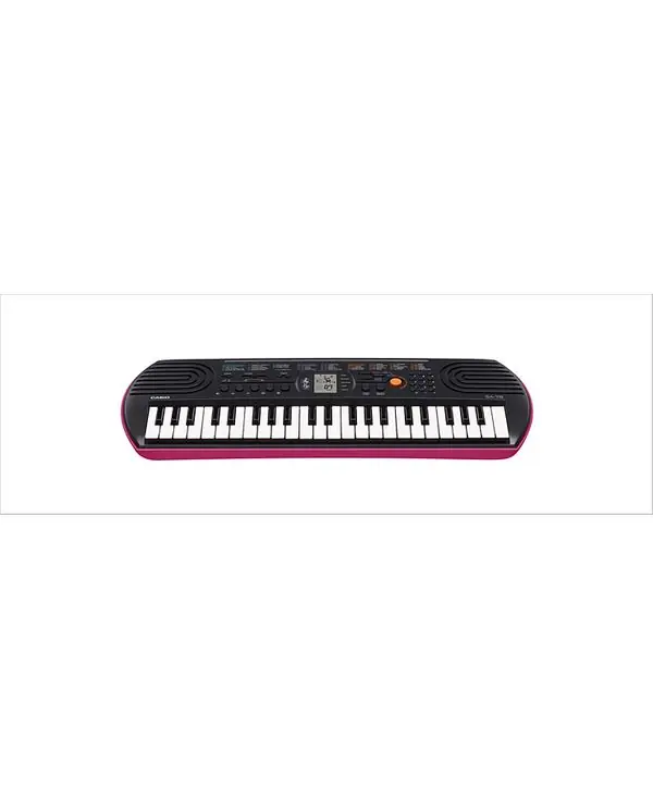 Must-Have CASIO SA-78 MINI-CLAVIER PORTABLE NOIR ET ROSE
