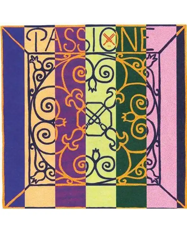 Usine Directe PIRASTRO PASSIONE CORDE VIOLON SOL BOYAU FILE ARGENT (tirant moyen)