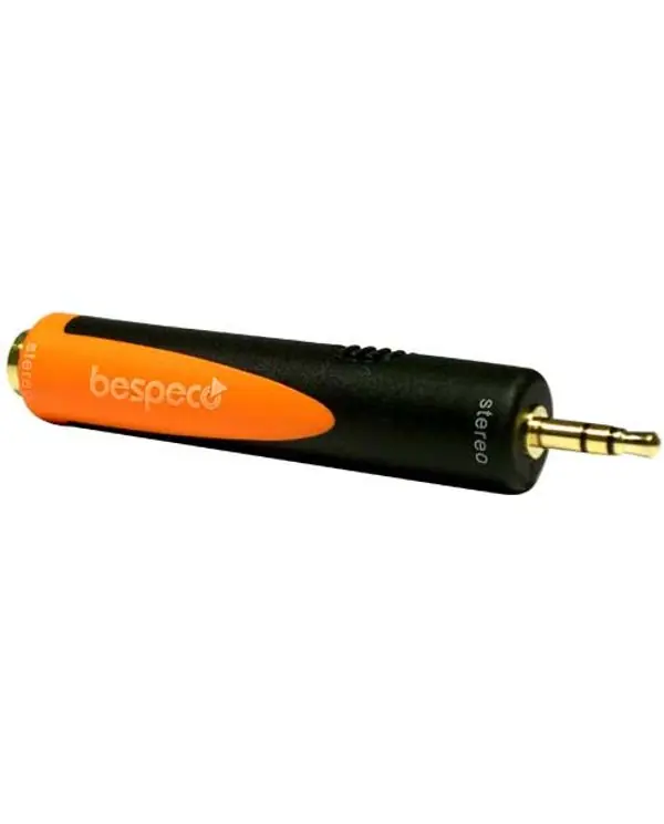 BESPECO SLAD140 ADAPTATEUR MINI-JACK MALE STEREO/JACK FEMELLE STEREO Populaire
