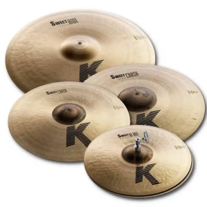 Zildjian K Sweet Cymbal Set (15‘‘HH,17‘‘C,19‘‘C,21‘‘R) Expédition Rapide