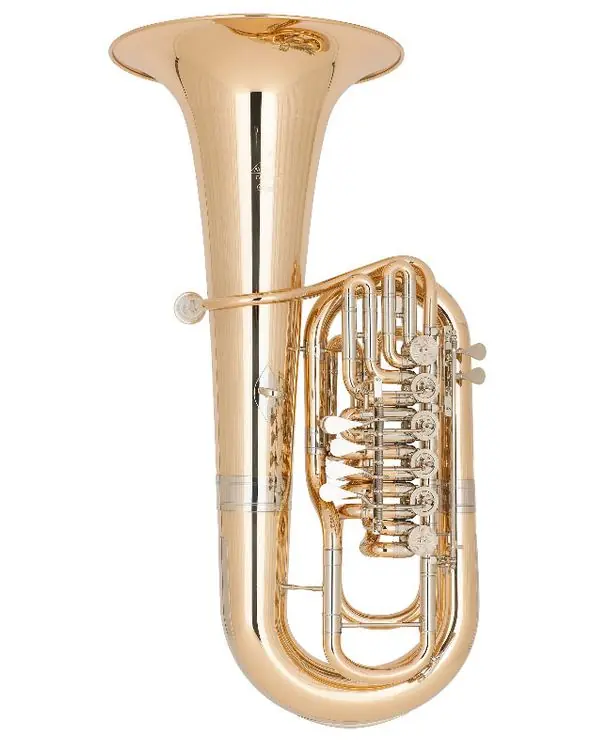 Acheter Direct MIRAPHONE 481C "ELEKTRA" TUBA FA 6 PALETTES CUIVRE ROSE VERNI +Housse