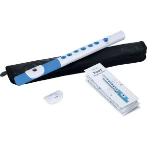 NUVO TOOT N430TWBL PETITE FLUTE TRAVERSIERE PLASTIQUE BLANCHE/BLEUE Vente Directe