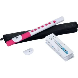 Haute Qualité NUVO TOOT N430TWPK PETITE FLUTE TRAVERSIERE PLASTIQUE BLANCHE/ROSE