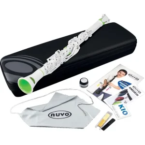 Prix Promo NUVO CLARINEO N120CLGN CLARINETTE UT PLASTIQUE BLANCHE/VERTE