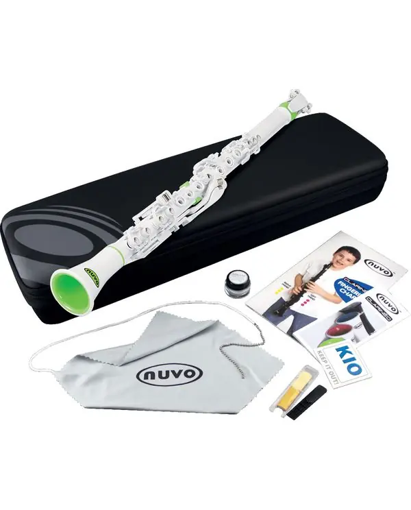 Prix Promo NUVO CLARINEO N120CLGN CLARINETTE UT PLASTIQUE BLANCHE/VERTE