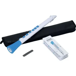 Prix Cassé NUVO DOOD N430DWBL PETITE CLARINETTE PLASTIQUE BLANCHE/BLEUE