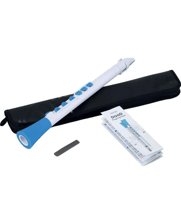 Prix Cassé NUVO DOOD N430DWBL PETITE CLARINETTE PLASTIQUE BLANCHE/BLEUE