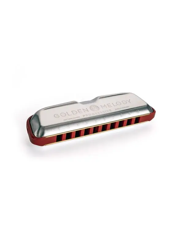 HOHNER NEW GOLDEN MELODY HARMONICA 10 TROUS F Acheter En Ligne