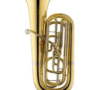 MIRAPHONE 12724 TUBA 3/4 EN SIB 4 PALETTES VERNI + Housse Offre Du Jour