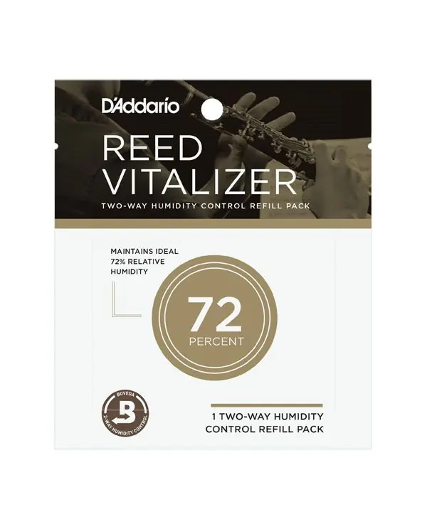 D‘ADDARIO RV0173 RECHARGE HUMIDIFICATEUR POUR ANCHES 72% Affaire À Saisir