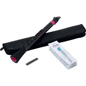 NUVO DOOD N415DBPK PETITE CLARINETTE PLASTIQUE NOIRE/ROSE Promotion