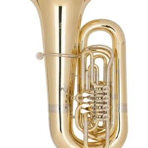 MIRAPHONE 497 "HAGEN" TUBA 6/4 SIB 4 PALETTES VERNI +Housse Offre Exclusive