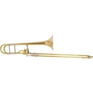 BACH 42A TROMBONE COMPLET HAGMANN verni pavillon jaune avec étui Offre Spéciale