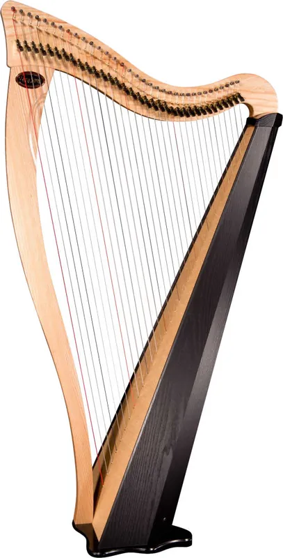 Dusty Strings Ravenna 34-String Harp with Full Loveland Levers Dernier Modèle
