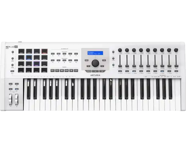 Jusqu'à Épuisement Des Stocks KEYLAB MK II 49 TOUCHES BLANC