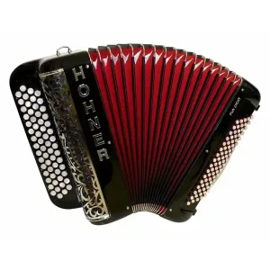 Promotion Saisonnière HOHNER FUN LIGHT ACCORDEON 80 BASSES NOIR DEGRADE