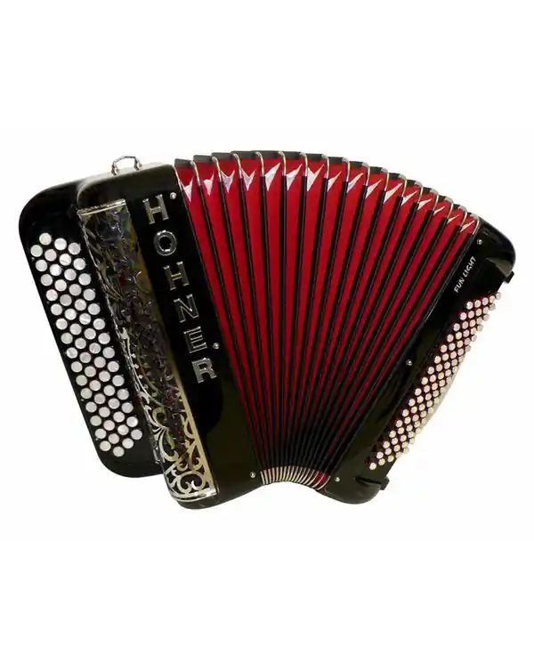 Promotion Saisonnière HOHNER FUN LIGHT ACCORDEON 80 BASSES NOIR DEGRADE