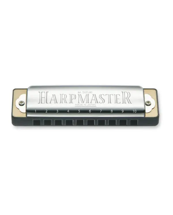 SUZUKI HARP MASTER HARMONICA DIATONIQUE 10 TROUS A Vente Flash