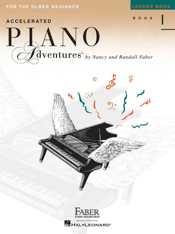 Paiement Sécurisé Faber Piano Adventures Accelerated Piano Adventures for the Older Beginner, Lesson Book 1 - Faber/Faber - Book