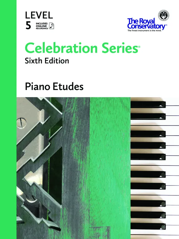 Prix Promo Frederick Harris Music Company Celebration Series, Sixth Edition Level 5 Piano Etudes - Book/Audio Online