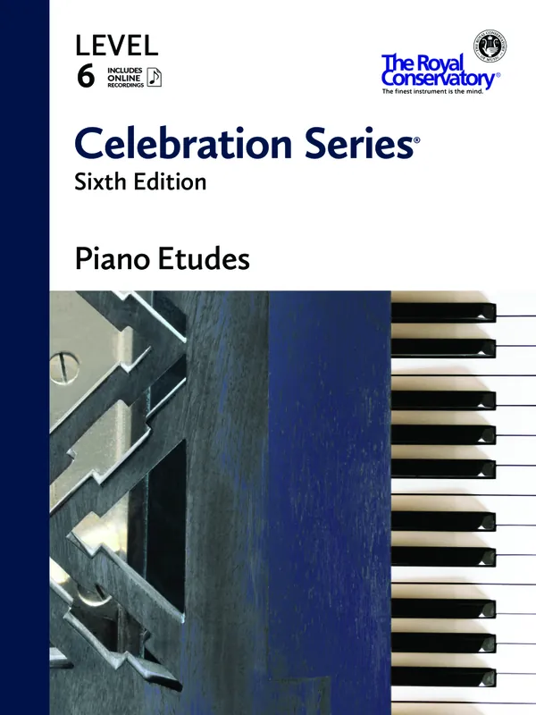 Frederick Harris Music Company Celebration Series, Sixth Edition Level 6 Piano Etudes - Book/Audio Online Vente Directe