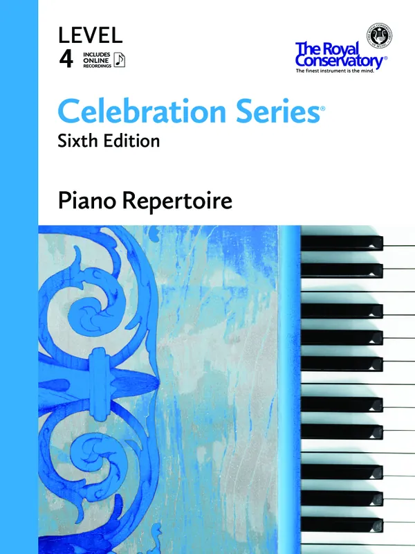 Frederick Harris Music Company Celebration Series, Sixth Edition Level 4 Piano Repertoire - Book/Audio Online Offre Limitée