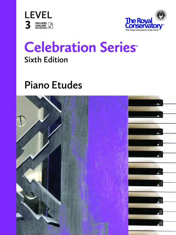 Frederick Harris Music Company Celebration Series, Sixth Edition Level 3 Piano Etudes - Book/Audio Online Certifié
