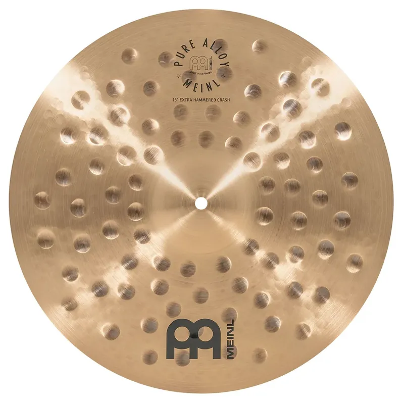 Populaire MEINL Pure Alloy 16" Extra Hammered Crash