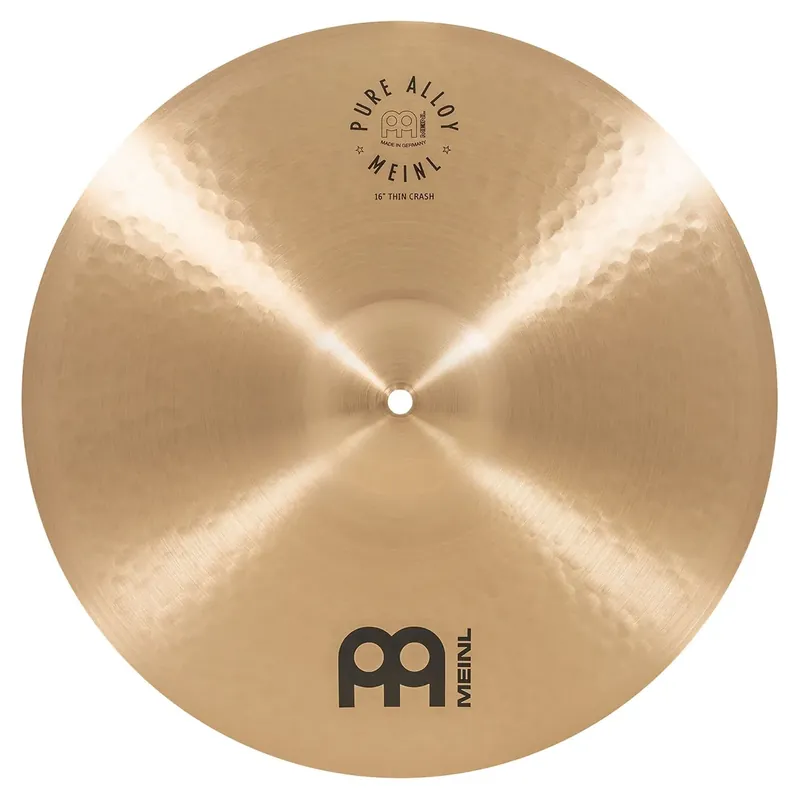 Top Vente MEINL Pure Alloy 16" Thin Crash