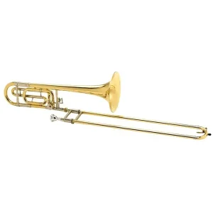 Promotion COURTOIS AC420MBR LEGEND TROMBONE COMPLET PAVILLON ROSE - avec étui