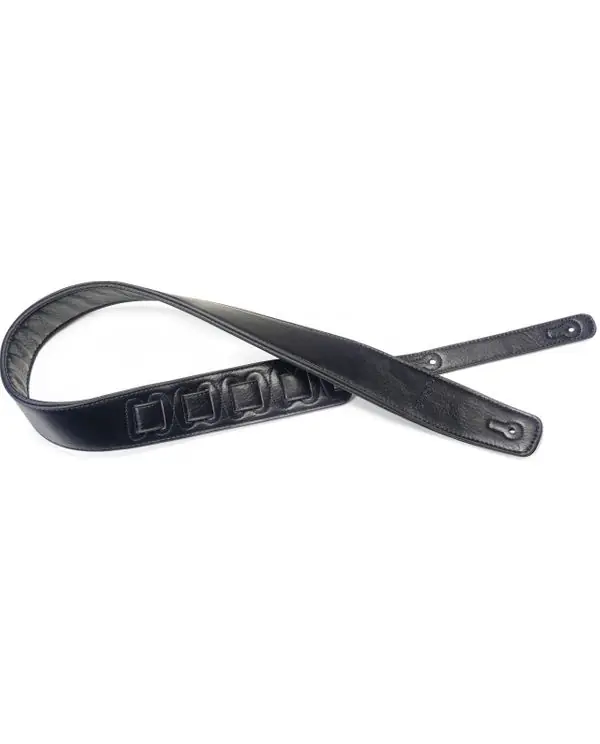 Offre Spéciale STAGG SPFL 30 BLK COURROIE REMBOURREE EN SIMILICUIR NOIR