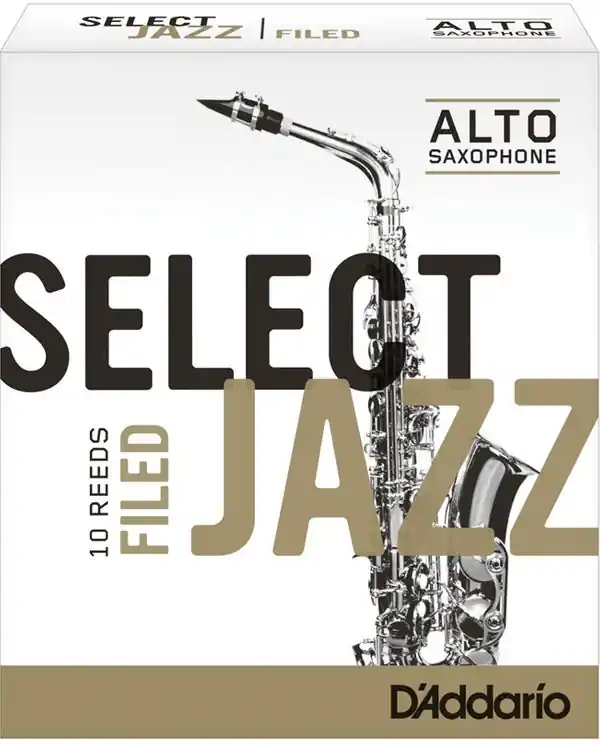 D‘ADDARIO ORGANIC SELECT JAZZ "FILED" ANCHES SAXOPHONE ALTO 3 MEDIUM Commander Vite
