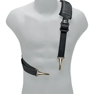 Achetez Aujourd'hui BG T01 CORDON TUBA - COURROIE EPAULE AVEC 2 CROCHETS METAL A POMPE