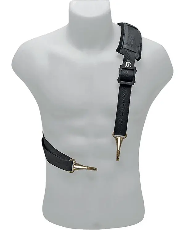 Achetez Aujourd'hui BG T01 CORDON TUBA - COURROIE EPAULE AVEC 2 CROCHETS METAL A POMPE