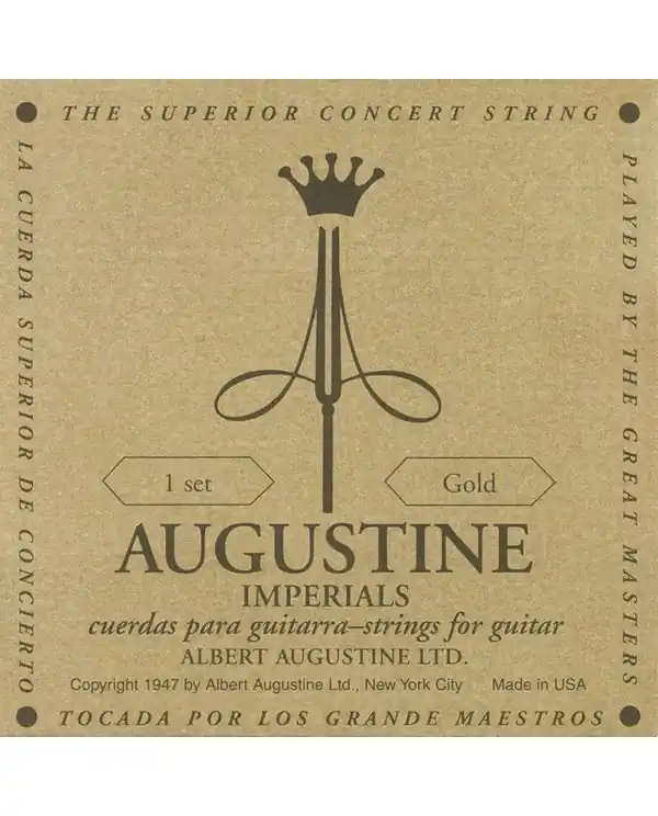 Affaire À Saisir AUGUSTINE IMP3-SOL IMPERIAL GOLD CORDE SOL POUR GUITARE CLASSIQUE