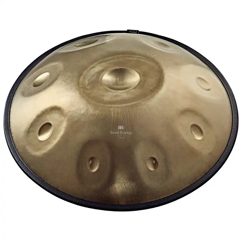 Dernier Modèle MEINL SONIC ENERGY Handpan Sensory - 9 Notes - Vintage Gold - C Mino
