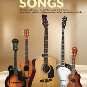 Hal Leonard Acoustic Songs Strum Together - Collinson - Ukulele/ Baritone Ukulele /Guitar /Banjo /Mandolin - Book Must-Have