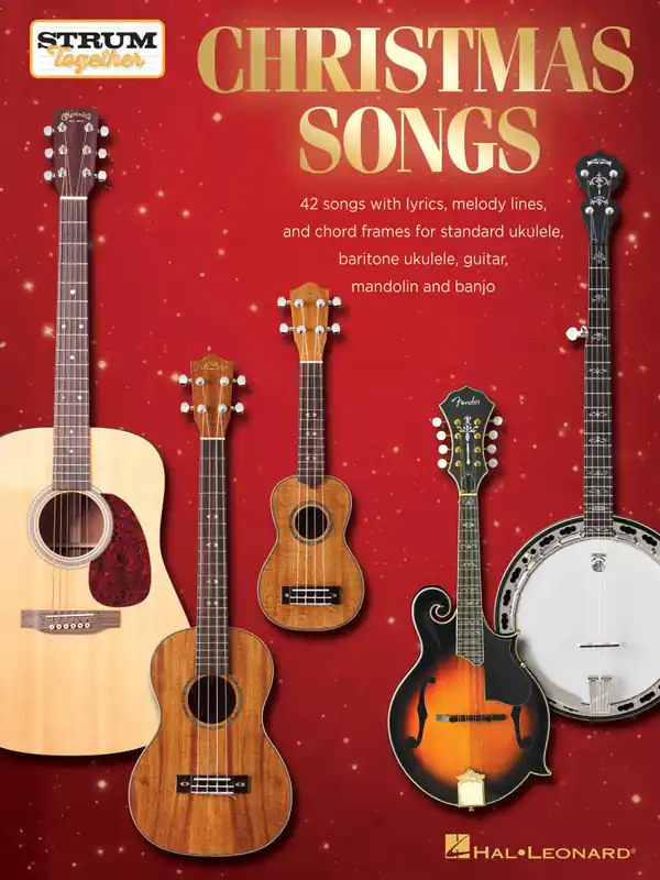 Hal Leonard Christmas Songs Strum Together - Lyrics/Chords - Book Bon Plan