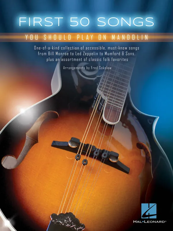 Hal Leonard First 50 Songs You Should Play on Mandolin - Sokolow - Book Solde