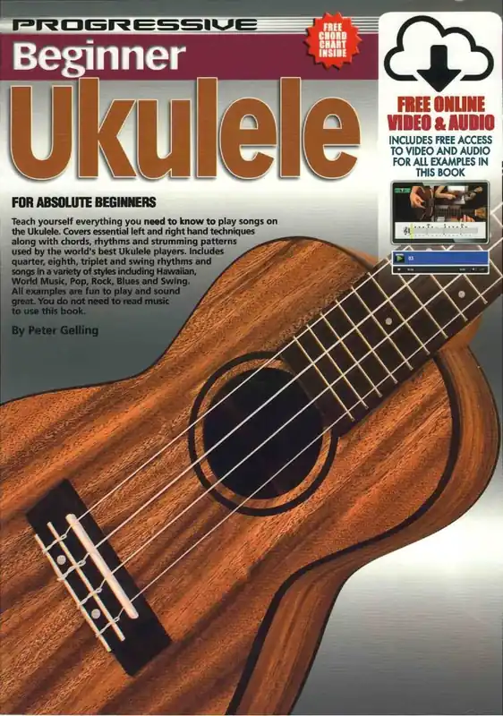 Jusqu'à Épuisement Des Stocks Koala Music Publications Progressive Beginner Ukulele - Gelling - Ukulele - Book/Media Online