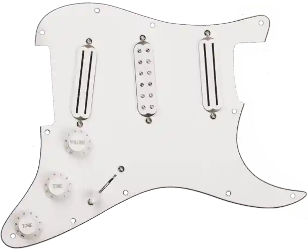 DMLP-W DAVE MURRAY LOADED PICKGUARD BLANC Offre Limitée
