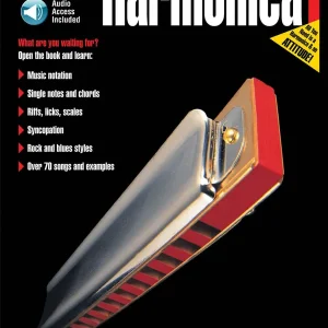 Hal Leonard FastTrack Harmonica Method Book 1 - Neely/Downing - Book/Audio Online Marque