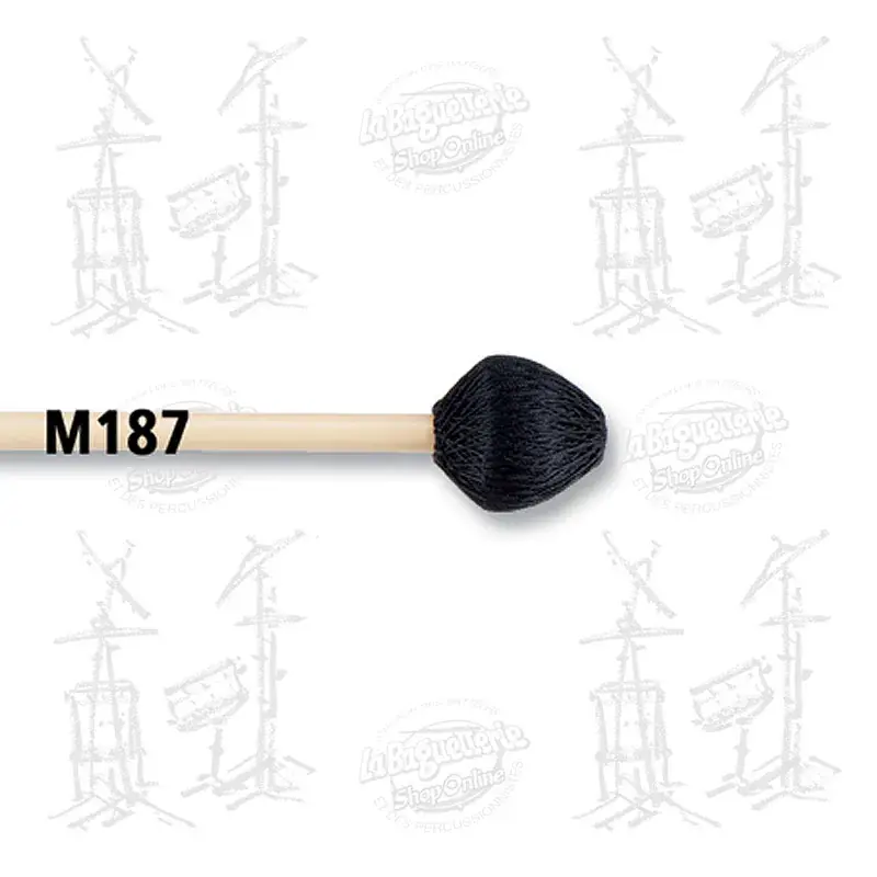 Solde VIC FIRTH M187 Mailloche Noyau Caoutchouc Medium Hard