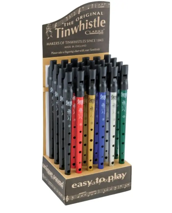 CLARKE "SWEETONE" TINWHISTLE (FLUTE IRLANDAISE) EN RE Nouvel Arrivage